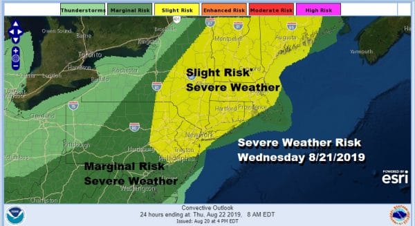 Severe Weather Risk Elevated Wednesday Weekend Humidity Relief On Course