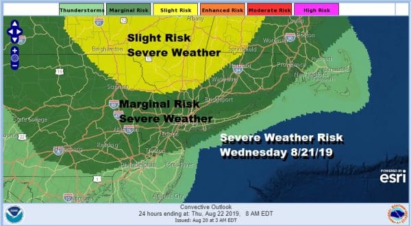 Another Summer Day Late Storms Wednesday Thursday