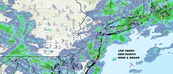 A Cloudy Rainy Afternoon & Evening, Severe Weather Threat Reduced Further