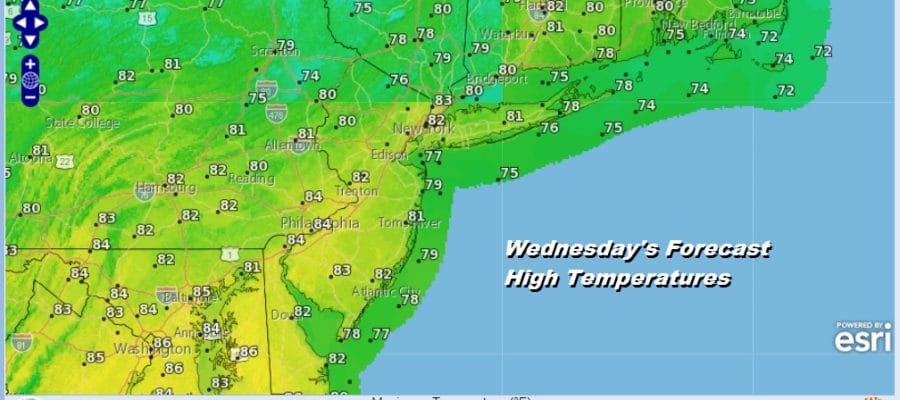 Nova Scotia Storm Brings Dry Air Southward Into Early Tuesday