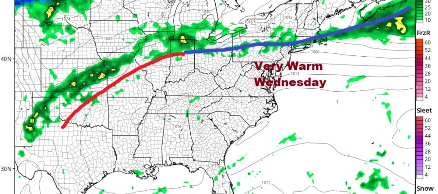 Watching For A Passing Shower or Thunderstorm Otherwise Back to Sunshine Sunday