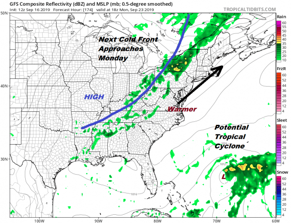 Beautiful Cool Weather Ahead Low Humidity Sunshine No Rain Through At Least Sunday