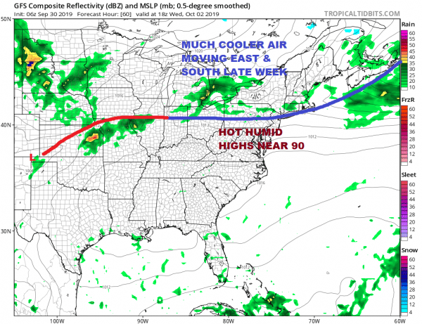 New Week Begins Cool Ocean Winds Warming Up Into Midweek