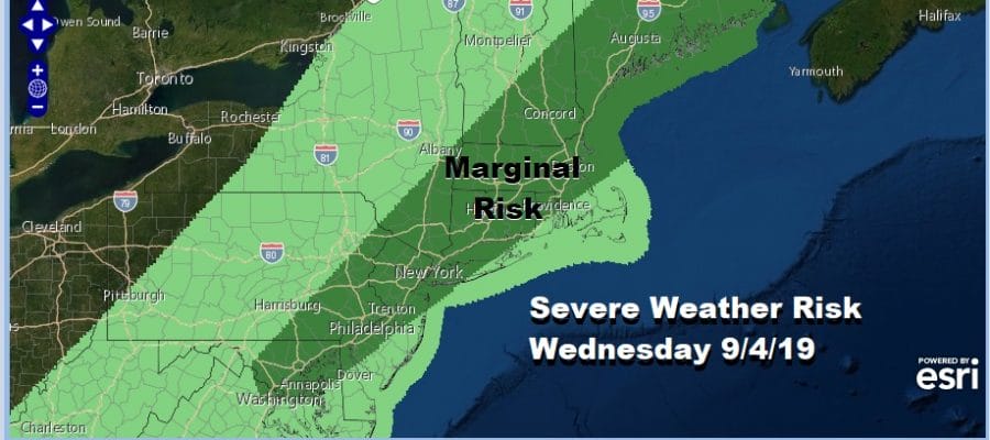 Beautiful Tuesday Severe Weather Risk Wednesday Dorian Pass Southeast Friday