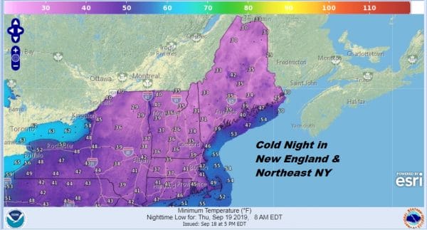 Coldest Night in Months Great Weather Continues Summer Weekend Ahead
