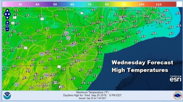 Great Weather Wednesday Dry Weather Continues Into Next Week