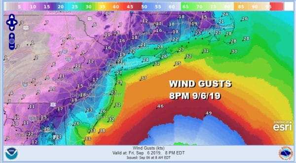 Dorian Fringe Rain Gales Along Coast Dry Nice Weather Weekend