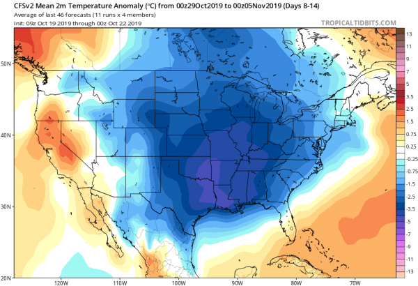 Long Range Joestradamus Sees Halloween Cold Pattern Later Next Week