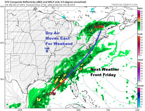Sunshine Back For Monday Showers Later Tuesday Dry Wednesday Thursday