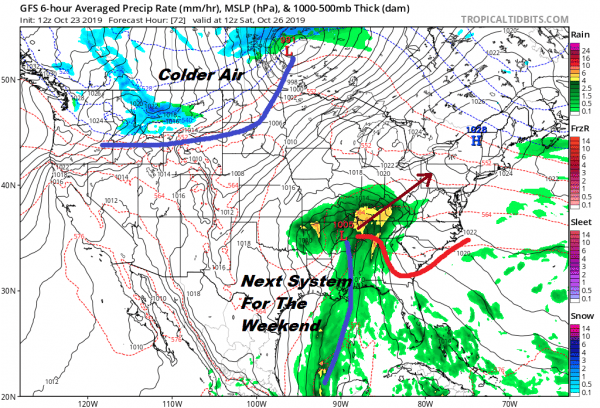Weekend Weather Not Look Promising Next Week More Changes Trend To Colder