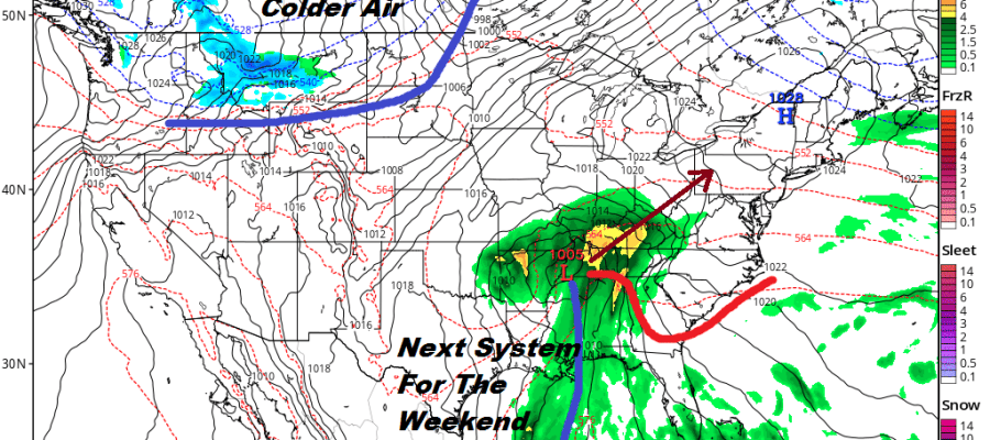Weekend Weather Not Look Promising Next Week More Changes Trend To Colder
