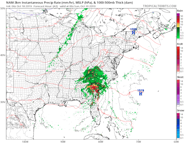 Sunshine Less Wind Today Frost Inland Tonght Nice Saturday Watching Gulf Low Sunday