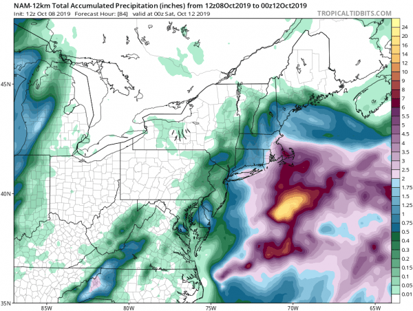Coastal Storm Should Remain Far Enough East To Spare Us Major Issues
