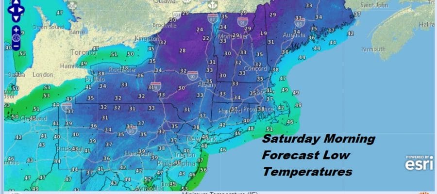 Frosty Weather Night Ahead Inland Good Looking Weekend Showers Late Monday