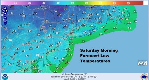 Here Comes Chilly Autumn Air Into the East