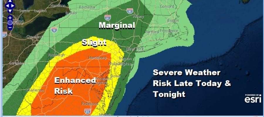 Halloween Winds Howl Along The Coast Severe Thunderstorms Possible Tonight