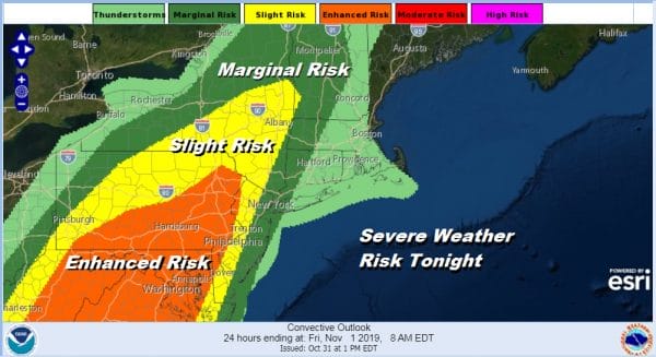 Wind Advisories Severe Weather Risks Weekend Outlook Dry Colder