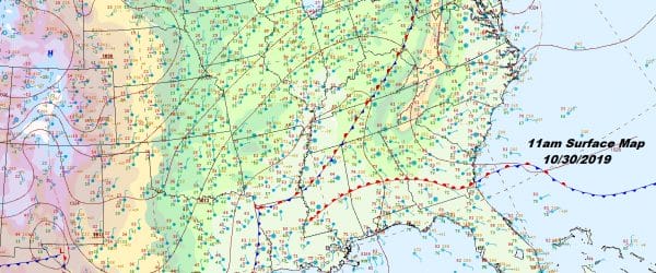 Showers Arrive Tonight Showery Rains Severe Thunderstorms Wind Thursday Night
