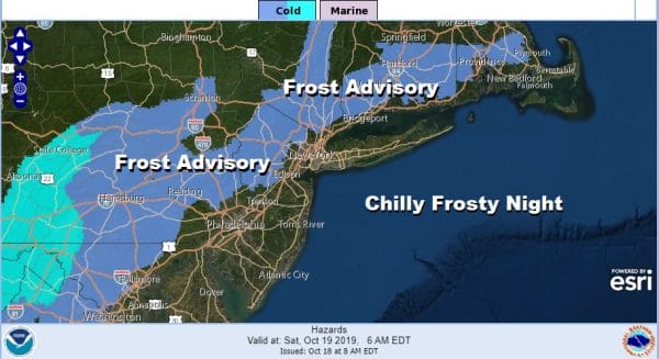 Sunshine Less Wind Today Frost Inland Tonght Nice Saturday Watching Gulf Low Sunday