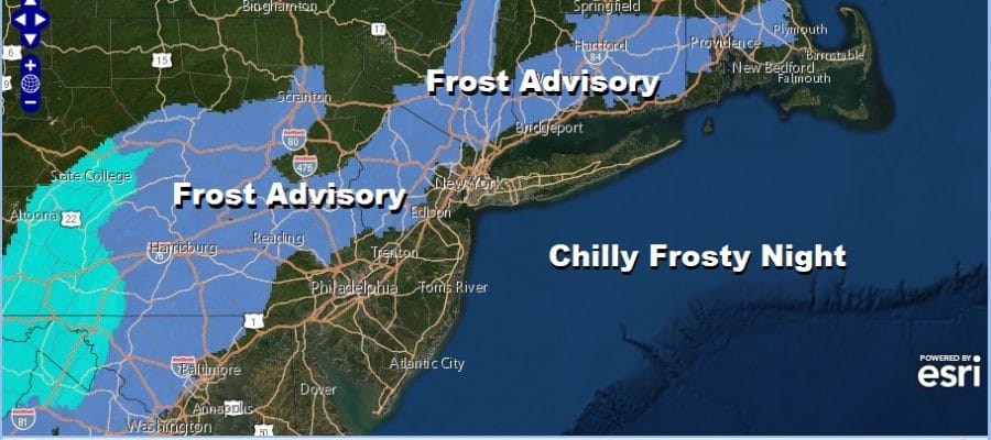 Sunshine Less Wind Today Frost Inland Tonght Nice Saturday Watching Gulf Low Sunday