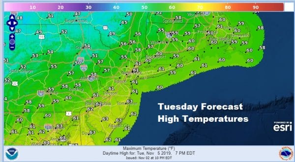 Another Sunny Chilly Day Week Ahead Outlook