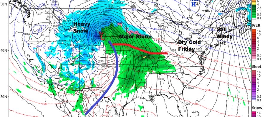 Storm Departing Weather Improves Next 2 Days