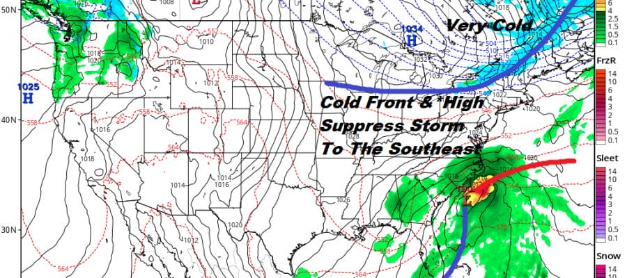 More Records Fall Cold Night Ahead Temps Moderate Into Friday