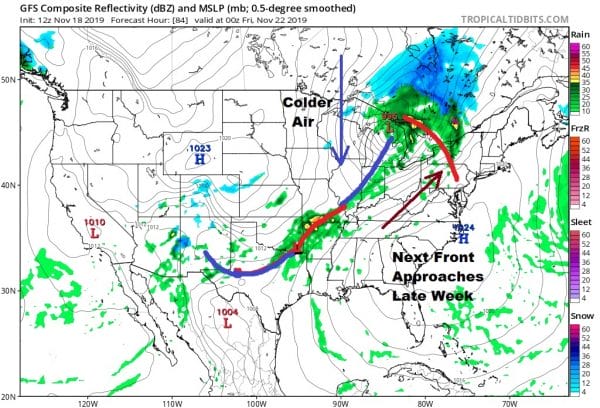 Some Rain Overnight Improving Weather Conditions Midweek