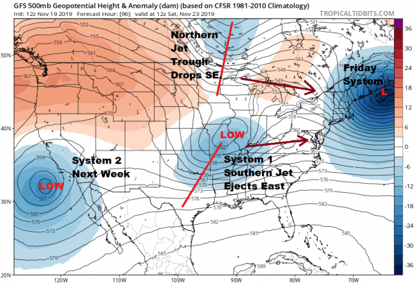 Cold Front Arrives Friday, Low Pressure Heads Our Way For The Weekend