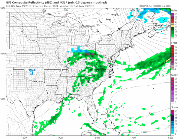 Weather Conditions Improve Next Few Days Cold Front Friday Wave On Saturday