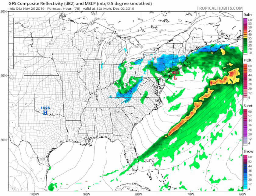  Major Storm Heads East Sunday Monday