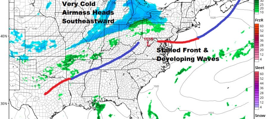 Cold Friday Saturday Warmer Sunday Another Cold Air Mass Next Week