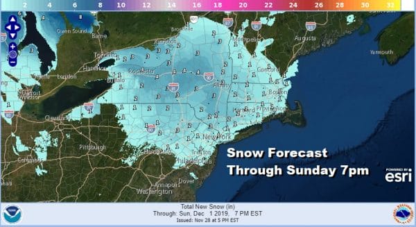 Windy Cold Overnight Friday. Western Storm Approaches Sunday Snow Ice Risks Grow