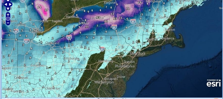 Wednesday Forecast High Temperatures