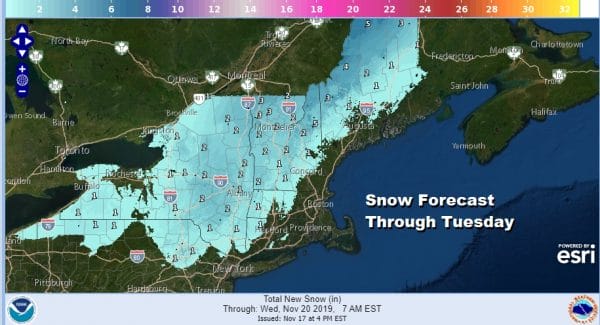 Winter Weather Advisory Coastal Flood Advisory & Warnings Posted 11172019