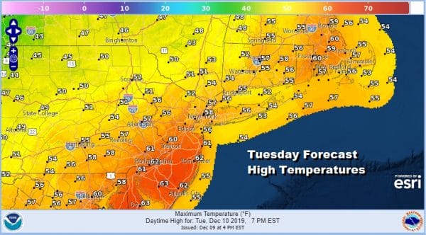 Rainy Night Ahead Before Some Improvement Tuesday Snow 1 to 3 Inches Wednesday