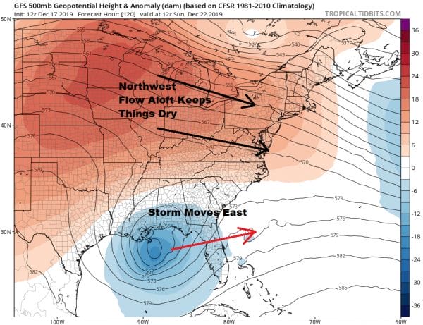 Drying Out Tonight Chance Snow Showers Wednesday Very Cold Thursday Friday