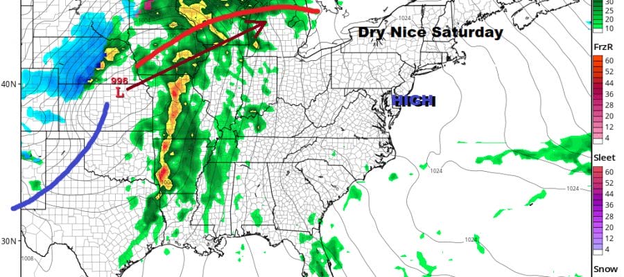 Calm Weather Stretch Coming To An End More Active Pattern Head