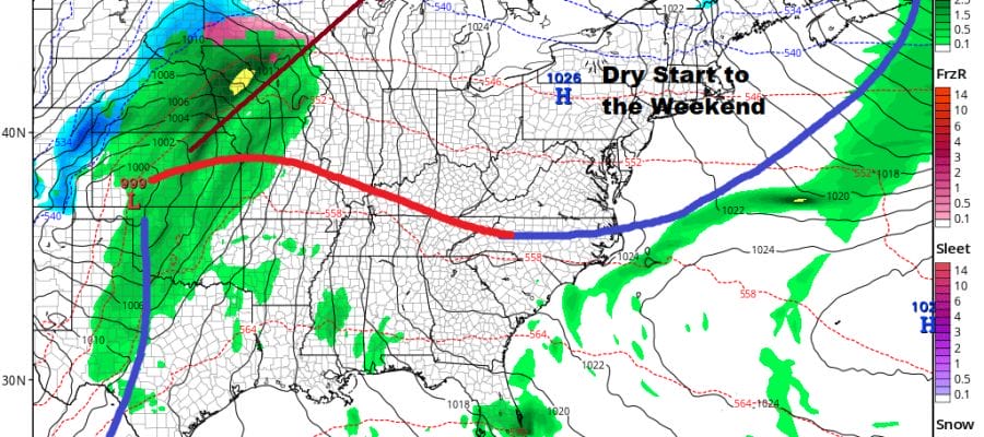 Merry Christmas Dry Calm Weather Continues Active Period Begins Sunday