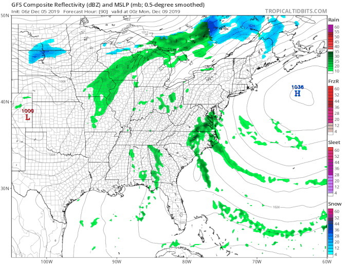 Some Sunshine Gusty Breeze No Major Storms Through The Weekend