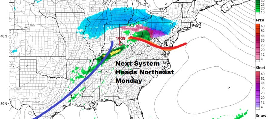 Rain Arriving Heavy Overnight into Saturday Morning