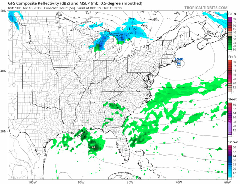 Colder Air Moves In Overnight Some Snow Wednesday Morning
