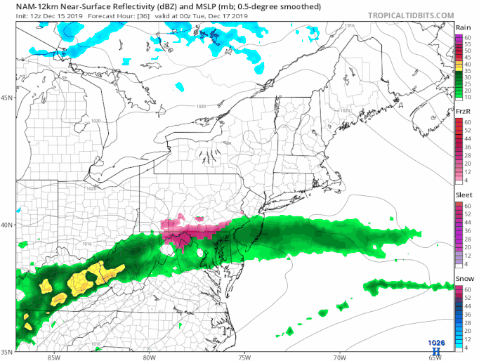 No Winter Weather Advisories Snow Coating to 2 Inches Then Ice Monday Night Rain Immediate Coast