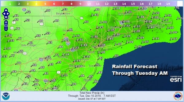 Weekend Underway Sunshine Chilly Warmer Rainy Start to Next Week