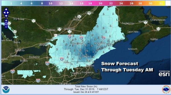 Last Weekend of 2019 Sunny Saturday Rain Sunday Into Monday