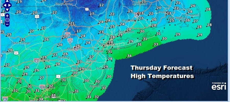 Arctic Air Snow Showers Snow Squalls Very Cold Into Saturday No Major Storms Through Christmas