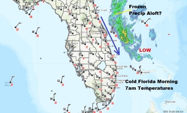 Florida Freezes Northeast Rebounds Early Call Snow Saturday Into Sunday