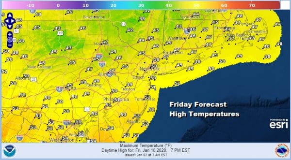 Snow Late Today & Tonight Northern Virginia to Southern New England