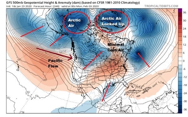 Quiet Weather Night Clouds Not As Cold No Major Storms Ahead Short Range