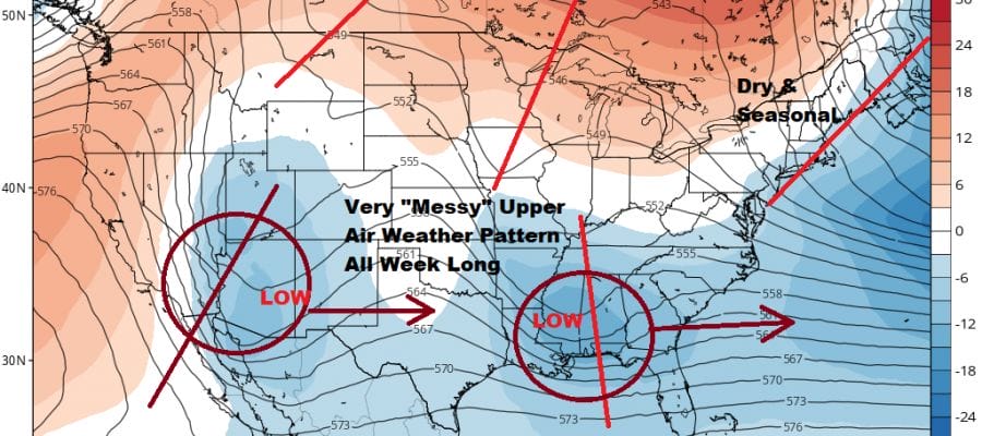 Quiet Mid Winter Weather Weekend Coastal Storm Options Remain Open